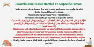 Powerful Dua To Get Married You A Specific Person