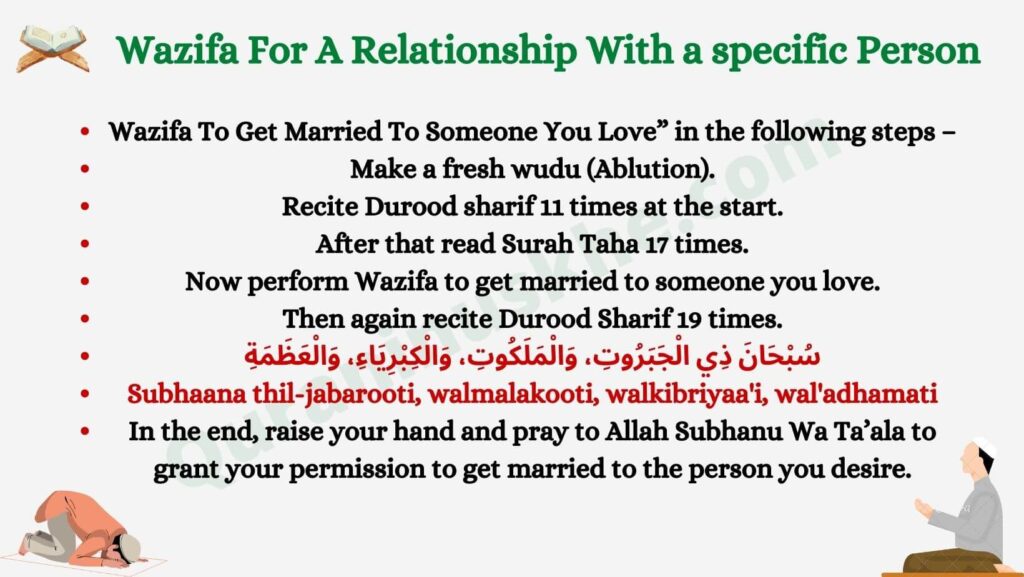 Wazifa For A Relationship With a specific Person