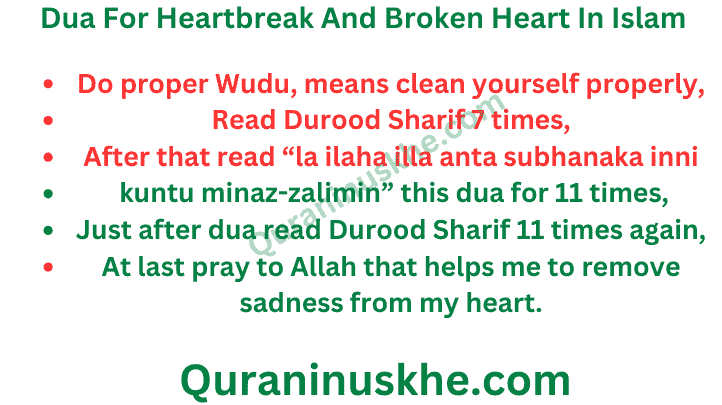 Dua For Heartbreak And Broken Heart In Islam