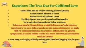 Dua For Girlfriend Love