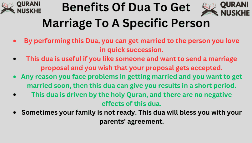 Benefits Of Dua To Get Marriage To A Specific Person