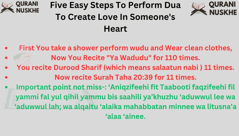 Five Easy Steps To Perform Dua To Create Love In Someone's Heart